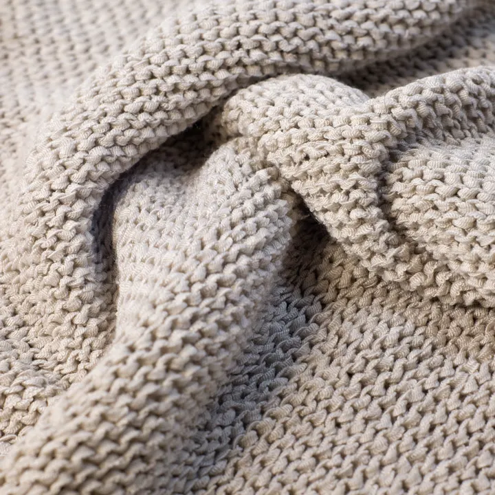 Close-up of cotton knit