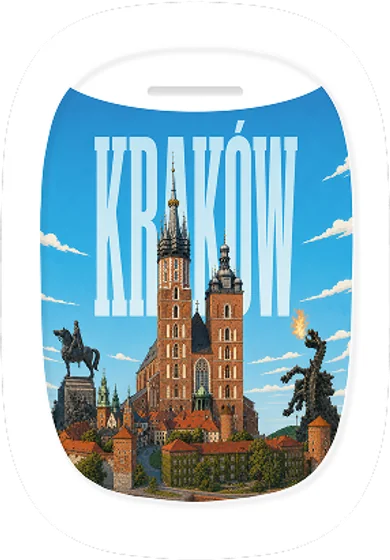 Kraków – plane window – magnet design