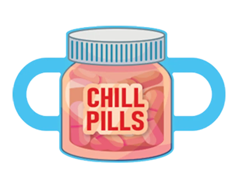Chill pills – wzór nakładek na sznurówki