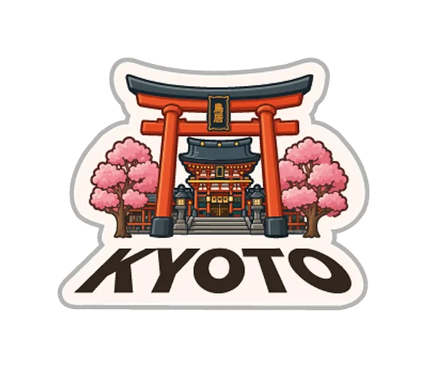 Kyoto – Crocs pin design