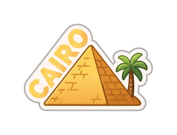Pyramids – Crocs pin design