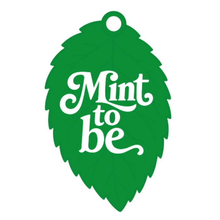 Mint – bottle tag design