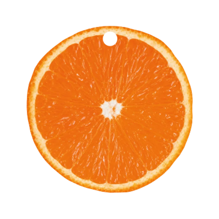 Orange – bottle tag design
