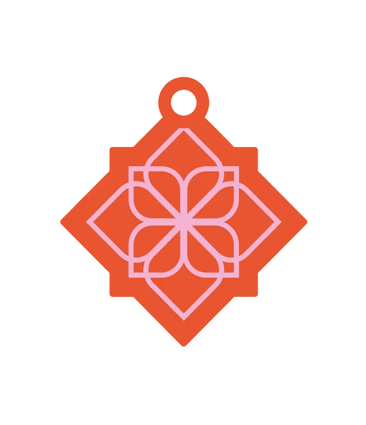 Ornament – wzór zawieszki do zamka