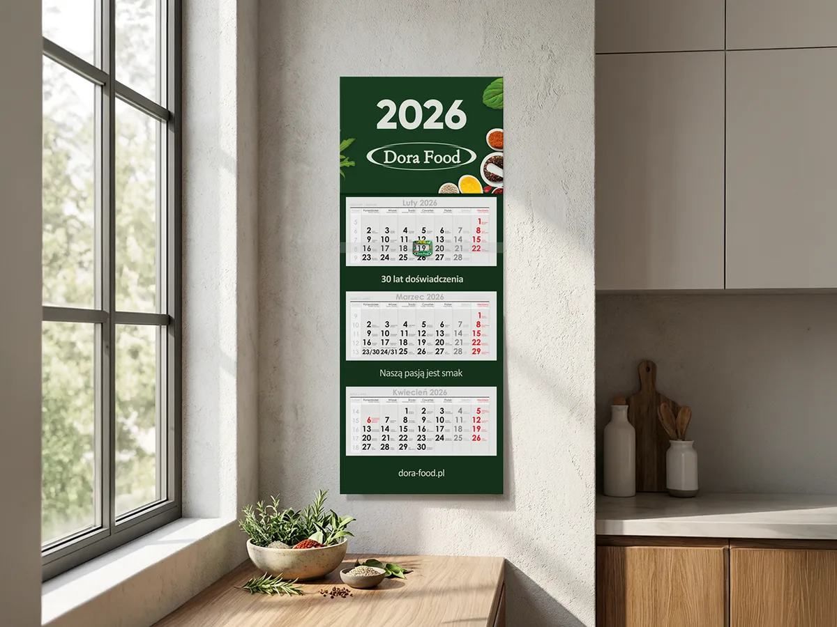 Date indicator in the calendar’s colours – Dora Food, a dothat case study