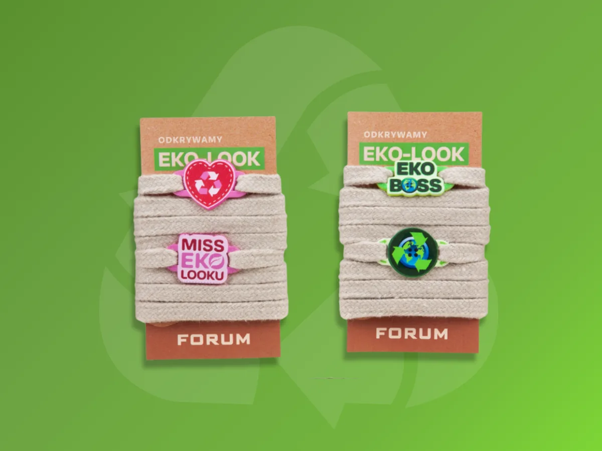 Eco lace charms – Centrum Handlowe Forum Gliwice, a dothat case study