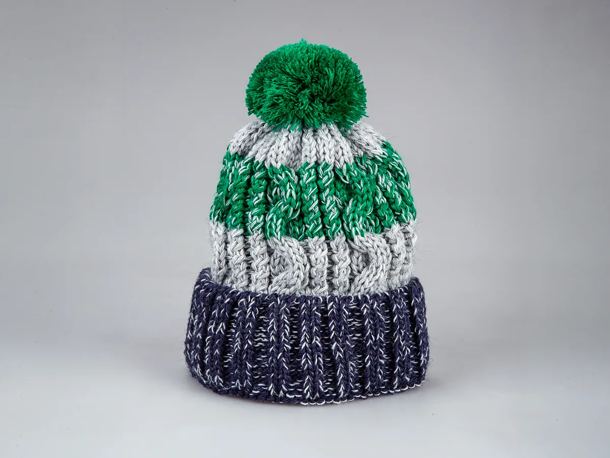 Knitted pom-pom hats – Orion Rail Logistics, a dothat case study