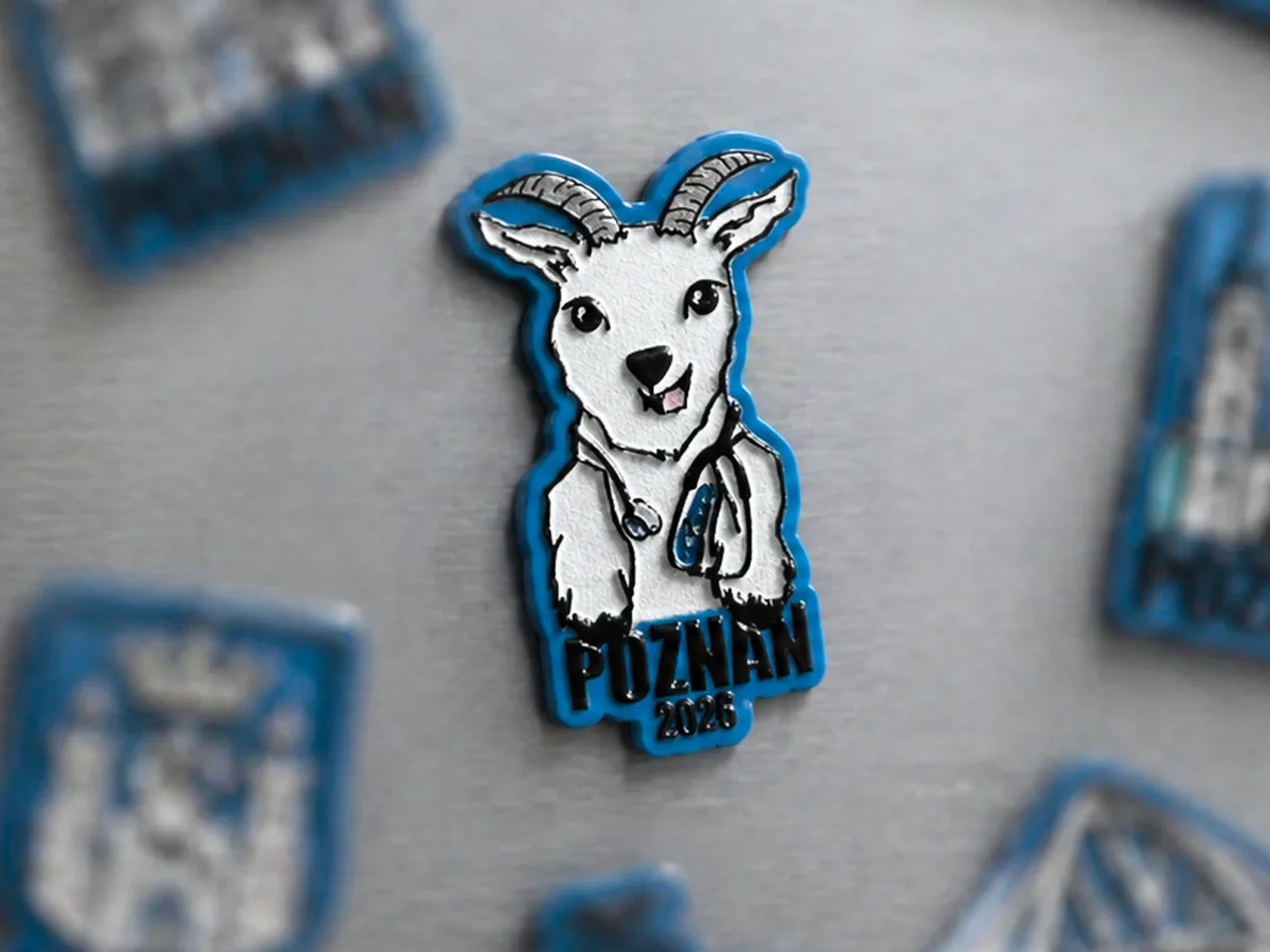 Magnet and Crocs pin – Uniwersytet Medyczny im. Karola Marcinkowskiego w Poznaniu, a dothat case study