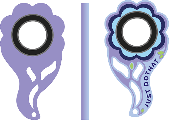 Personalizowany keyspinner wzór 2