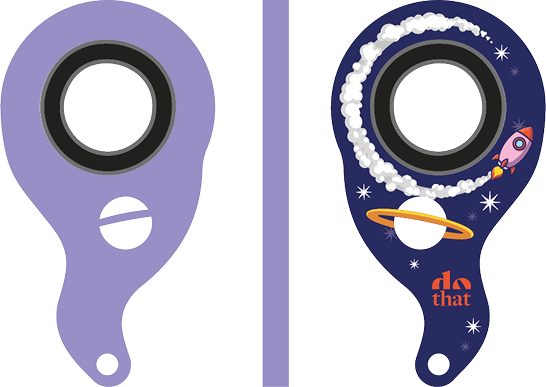 Personalizowany keyspinner wzór