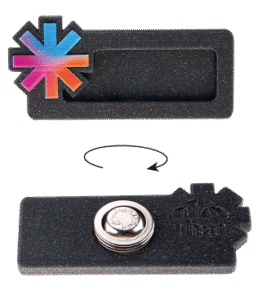 personalizowane piny na agrafce perzonalizowane piny na motylku