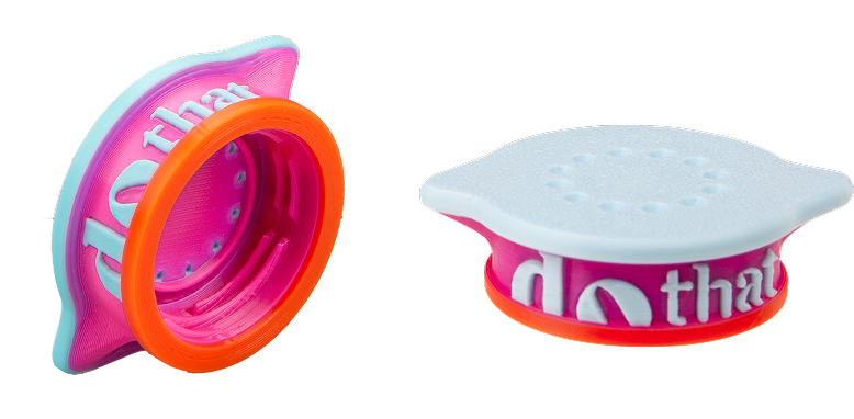 ekonewka trzykolorowa - druk 3d dothat ekologiczna konewka