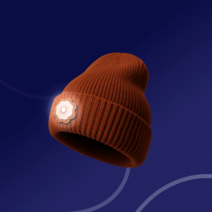 Czapka odblaskowa dothat z naszywką